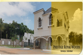 The elevation and streetscapes are tastefully designed with private swimming pools in Prestige Royal Woods